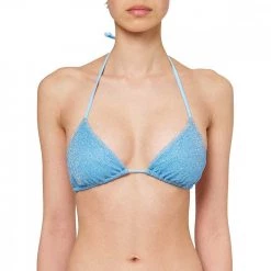 SUNDEK TRIANGOLO LUREX JENNIFER DONNA Azzurro