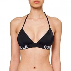 SUNDEK TRIANGOLO ELASTICO LOGO AIDA DONNA Nero