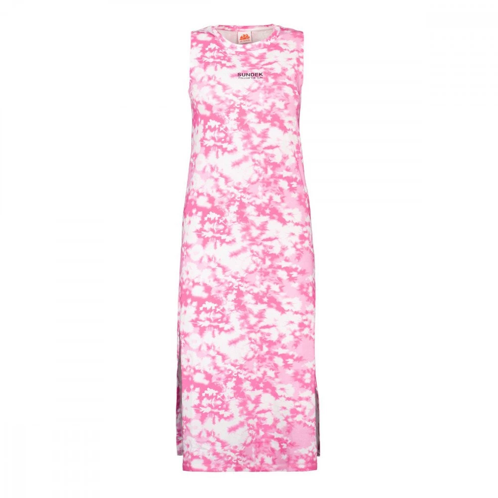 SUNDEK ABITO LUNGO CANOTTA Fucsia 3 SUNDEK ABITO LUNGO CANOTTA Fucsia