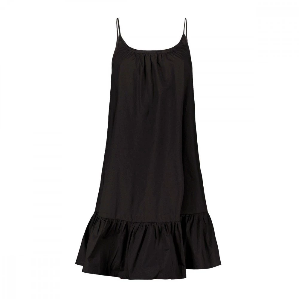 SUNDEK ABITO SPALLINA IN POPELINE DONNA Nero 3 SUNDEK ABITO SPALLINA IN POPELINE DONNA Nero