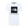 THE NORTH FACE T-SHIRT LOGO BOX BAMBINO Bianco -Tendenza Italia the north face nf0a3bs2 t shirt logo box bambino abbigliamento bambino 044789001 la9 1