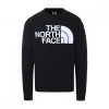 THE NORTH FACE FELPA GIROCOLLO STANDARD Nero -Tendenza Italia the north face nf0a4m7wjk3 felpa girocollo standard street style uomo 041435901 jk3 1