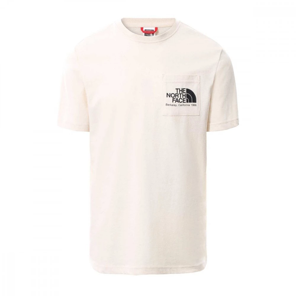 THE NORTH FACE T-SHIRT BERKELEY CALIFORNIA POCKET Bianco 3 THE NORTH FACE T-SHIRT BERKELEY CALIFORNIA POCKET Bianco