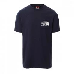 THE NORTH FACE T-SHIRT BERKELEY CALIFORNIA POCKET Blu