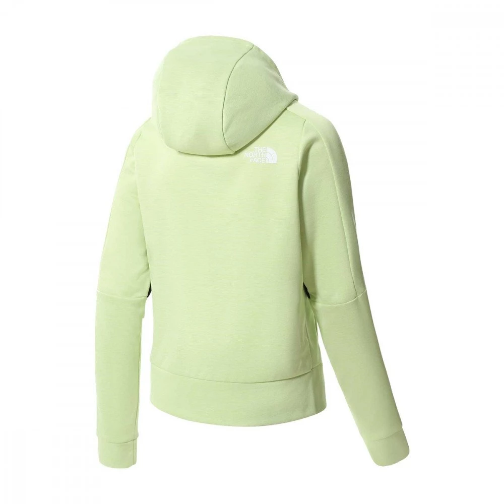 THE NORTH FACE FELPA FULL ZIP FLEECE DONNA Lime - immagine 2