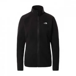 THE NORTH FACE PILE FULL ZIP 100 GLACIER DONNA Nero