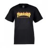 THRASHER T-SHIRT FLAME BAMBINO Nero -Tendenza Italia thrasher 311428 t shirt flame bambino abbigliamento bambino 042806001 black 1