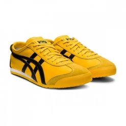 TIGER ONITSUKA Mexico 66 Gialla E Nera -Tendenza Italia tiger onitsuka dl408 mexico 66 gialla e nera tutte sneaker uomo 028012401 0490 3
