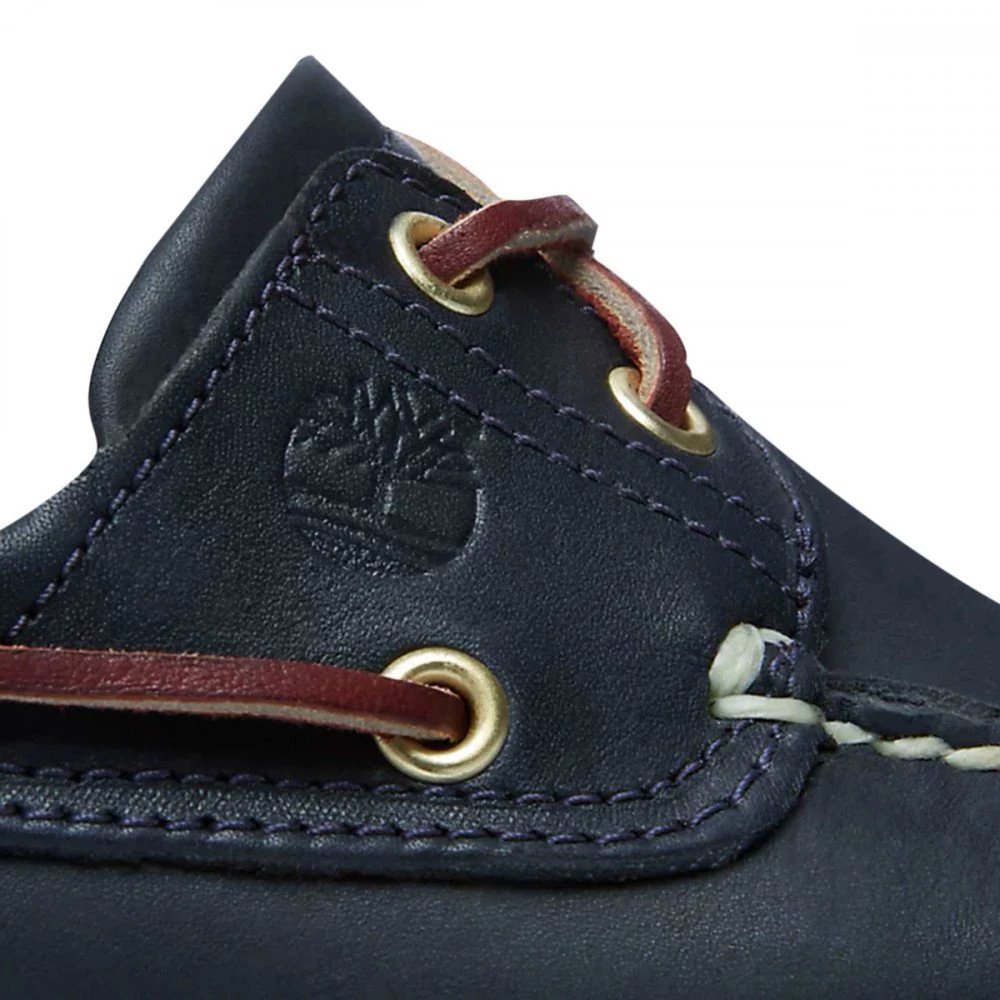 TIMBERLAND CLASSIC 2-EYE BOAT Blu 6 TIMBERLAND CLASSIC 2-EYE BOAT Blu - immagine 5