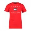 TOMMY HILFIGER T-SHIRT LOGO BAMBINO Rosso -Tendenza Italia tommy hilfiger kb07286 t shirt logo bambino abbigliamento bambino 044789601 xnl 1