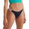 TOMMY HILFIGER SLIP V ELASTICO LOGO DONNA Blu, Verde -Tendenza Italia tommy hilfiger uw0uw03400 slip high leg cheeky bikini donna mare donna 045106401 li4 1