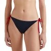 TOMMY HILFIGER SLIP REGOLABILE LOGO DONNA Blu, Rosso
