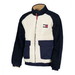 TOMMY JEANS GIACCA REVERSIBLE SHERPA