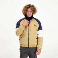 TOMMY JEANS GIACCA REVERSIBLE SHERPA -Tendenza Italia tommy jeans dm0dm11859 giacca reversible sherpa giacconi uomo 043516801 c87 5