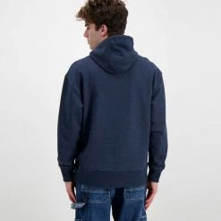 TOMMY JEANS FELPA CON CAPPUCCIO COLLEGIATE TIE DYE Blu -Tendenza Italia tommy jeans dm0dm12350 felpa con cappuccio collegiate tie dye casual uomo 045117001 c87 4