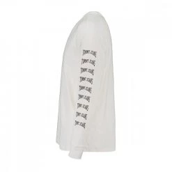 TOMMY JEANS MAGLIA MANICA LUNGA HOMESPUN GRAPHIC Bianco -Tendenza Italia tommy jeans dm0dm12422 t shirt ls homespun graphic casual uomo 045117701 ybr 2