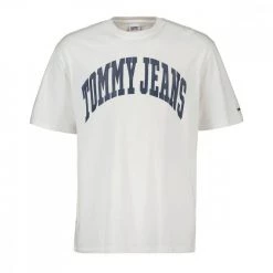TOMMY JEANS T-SHIRT TOMMY COLLEGIATE Bianco