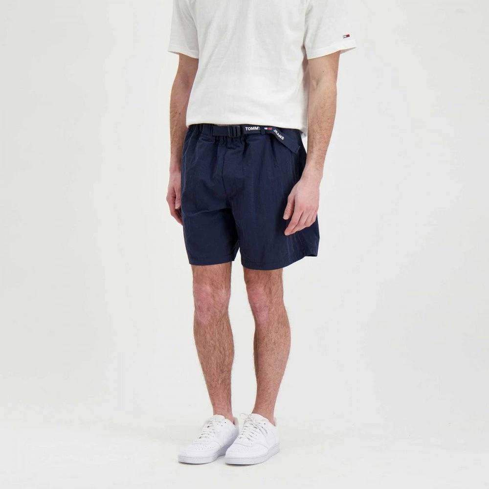 TOMMY JEANS BERMUDA BELTED BEACH Blu 6 TOMMY JEANS BERMUDA BELTED BEACH Blu - immagine 4