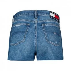 TOMMY JEANS BERMUDA MOM DONNA Blu -Tendenza Italia tommy jeans dw0dw12454 bermuda mom donna casual donna 045113101 1a5 3