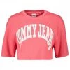 TOMMY JEANS T-SHIRT CROP OVER COLLEGE DONNA Rosa 2 TOMMY JEANS T-SHIRT CROP OVER COLLEGE DONNA Rosa -Tendenza Italia tommy jeans dw0dw12835 t shirt over crop college donna casual donna 045114701 tij 1