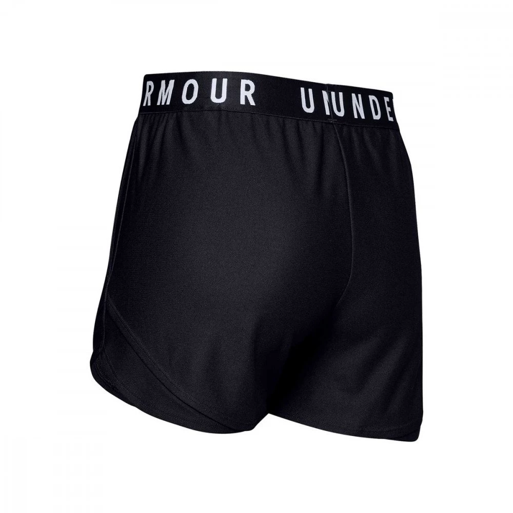 UNDER ARMOUR SHORT PLAY UP 3" DONNA Nero 4 UNDER ARMOUR SHORT PLAY UP 3" DONNA Nero - immagine 2