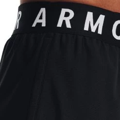 UNDER ARMOUR SHORT PLAY UP 5IN DONNA Nero -Tendenza Italia under armour 1355791 short play up 5in donna abbigliamento training e palestra donna 044937901 001 5