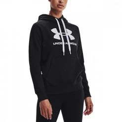UNDER ARMOUR FELPA CON CAPPUCCIO RIVAL FLEECE LOGO DONNA Nero 8 UNDER ARMOUR FELPA CON CAPPUCCIO RIVAL FLEECE LOGO DONNA Nero -Tendenza Italia under armour 1356318 rival fleece logo hoodie abbigliamento training e palestra donna 044066601 001 3