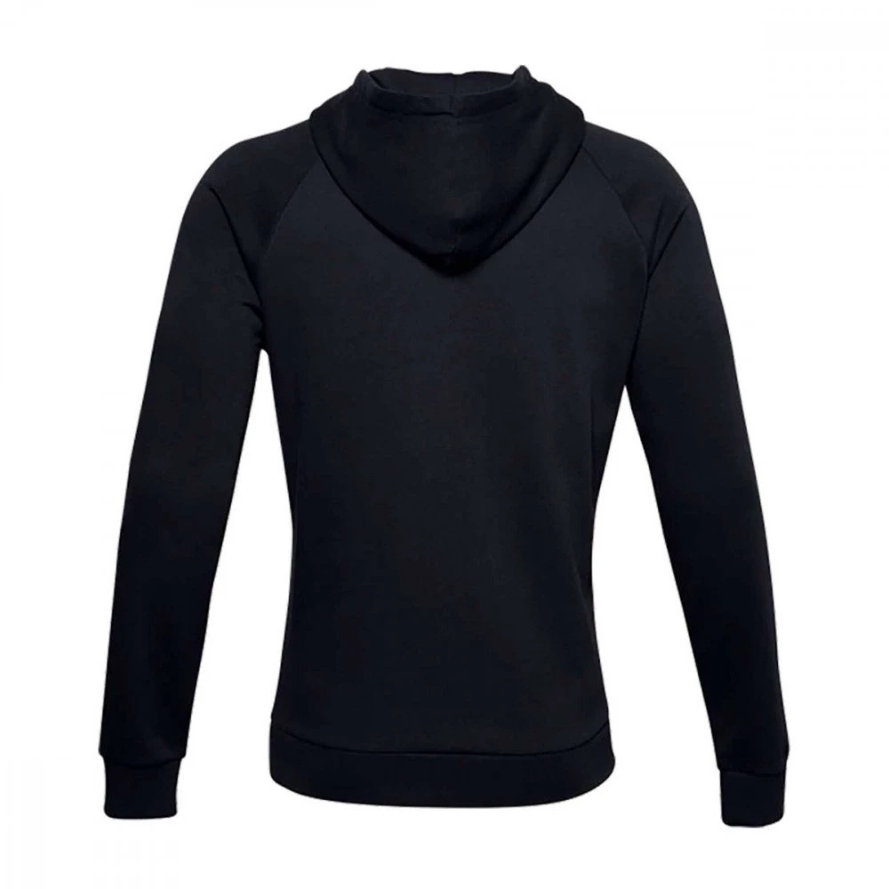 UNDER ARMOUR FELPA CON CAPPUCCIO RIVAL FLEECE BIG LOGO Nero - immagine 2