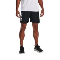 UNDER ARMOUR SHORT WOVEN EMBOSS Nero -Tendenza Italia under armour 1361432 short woven emboss abbigliamento training e palestra uomo 044898801 002 3