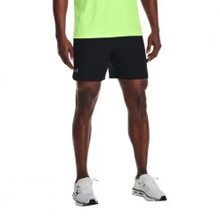 UNDER ARMOUR SHORT SPEEDPOCKET 7'' Nero -Tendenza Italia under armour 1361487 short speedpocket 7 abbigliamento running uomo 044899301 001 3