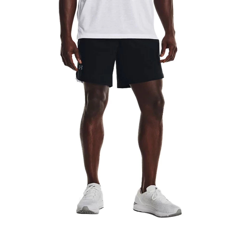 UNDER ARMOUR SHORT LAUNCH SW 7" Nero 5 UNDER ARMOUR SHORT LAUNCH SW 7" Nero - immagine 3