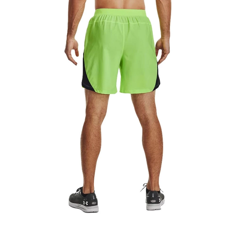 UNDER ARMOUR SHORT LAUNCH SW 7" Lime 6 UNDER ARMOUR SHORT LAUNCH SW 7" Lime - immagine 4