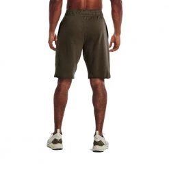 UNDER ARMOUR SHORT RIVAL TERRY Verde -Tendenza Italia under armour 1361631 short rival terry abbigliamento training e palestra uomo 044900101 361 4