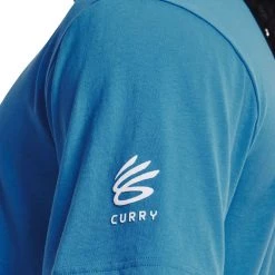 UNDER ARMOUR T-SHIRT CURRY HINT OF COOKIE -Tendenza Italia under armour 1366619 t shirt curry hint of cookie abbigliamento basket uomo 043571101 422 7