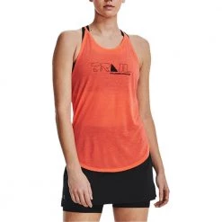 UNDER ARMOUR CANOTTA BREEZE 2.0 TRAIL DONNA Arancio -Tendenza Italia under armour 1369777 canotta breeze 2 0 donna abbigliamento running donna 044941201 824 3