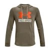 UNDER ARMOUR FELPA CON CAPPUCCIO LOGO RIVAL TERRY Verde -Tendenza Italia under armour 1370390 felpa cappuccio logo rival terry abbigliamento training e palestra uomo 044904001 361 1