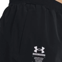 UNDER ARMOUR SHORT WOVEN ARMOURPRINT Nero -Tendenza Italia under armour 1370416 short woven armourprint abbigliamento training e palestra uomo 044904601 001 5