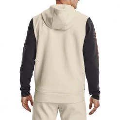 UNDER ARMOUR FELPA FULL ZIP CON CAPPUCCIO SUMMIT KNIT Beige 10 UNDER ARMOUR FELPA FULL ZIP CON CAPPUCCIO SUMMIT KNIT Beige -Tendenza Italia under armour 1370422 felpa full zip summit knit abbigliamento training e palestra uomo 044904901 279 4