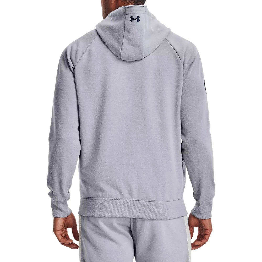 UNDER ARMOUR FELPA FULL ZIP E CAPPUCCIO PROJECT ROCK HEAVYWEIGHT Grigio 6 UNDER ARMOUR FELPA FULL ZIP E CAPPUCCIO PROJECT ROCK HEAVYWEIGHT Grigio - immagine 4