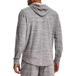 UNDER ARMOUR FELPA CON CAPPUCCIO PROJECT ROCK Bianco -Tendenza Italia under armour 1370458 felpa con cappuccio project rock abbigliamento training e palestra uomo 044905701 112 4