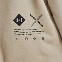 UNDER ARMOUR FELPA LEGGERA TERRAIN CREW Beige -Tendenza Italia under armour 1370509 felpa leggera terrain crew abbigliamento training e palestra uomo 044907201 279 6