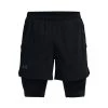 UNDER ARMOUR SHORT LAUNCH 2IN1 5" Nero