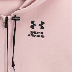 UNDER ARMOUR FELPA ZIP E CAPPUCCIO SUMMIT KNIT DONNA Rosa -Tendenza Italia under armour 1374464 felpa zip summit knit donna abbigliamento training e palestra donna 044945701 676 3