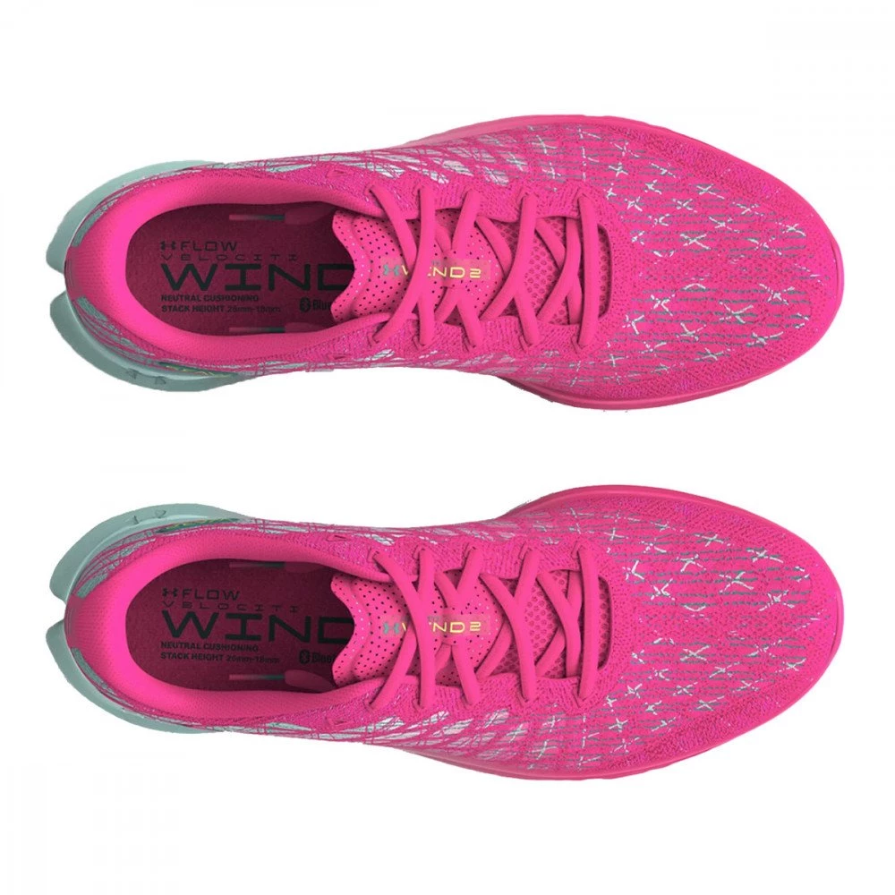 UNDER ARMOUR FLOW VELOCITI WIND 2 DAYLIGHT DONNA Fucsia 5 UNDER ARMOUR FLOW VELOCITI WIND 2 DAYLIGHT DONNA Fucsia - immagine 3