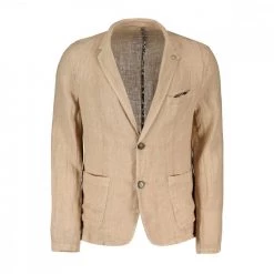 V2 GIACCA IN LINO SARTORIALE Beige -Tendenza Italia v2 gusli giacca in lino sartoriale casual uomo 045118901 sab 2