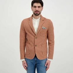 V2 GIACCA SARTORIALE Beige, Marrone -Tendenza Italia v2 gusprig giacca sartoriale casual uomo 045119201 sabco 3