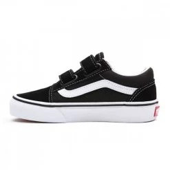 VANS OLD SKOOL VELCRO BAMBINO Nero -Tendenza Italia vans vn000vhe6bt old skool velcro bambino tutte sneaker bambino 037978201 6bt 6