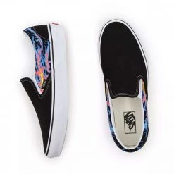VANS SLIP-ON ELECTRIC FLAME Nero -Tendenza Italia vans vn000xg8b03 slip on electric flame tutte sneaker uomo 044512001 b03 4
