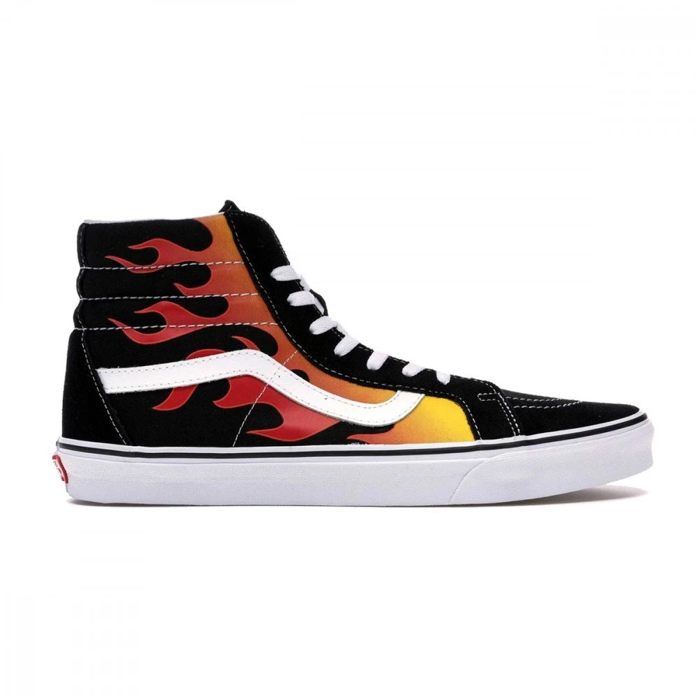 VANS SK8-HI FLAME Nero 3 VANS SK8-HI FLAME Nero