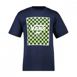 VANS T-SHIRT PRINT BOX BAMBINO Blu
